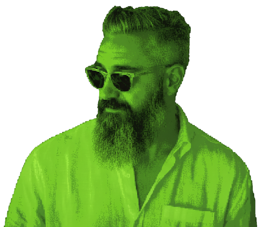 Dan Lane 8-bit portrait